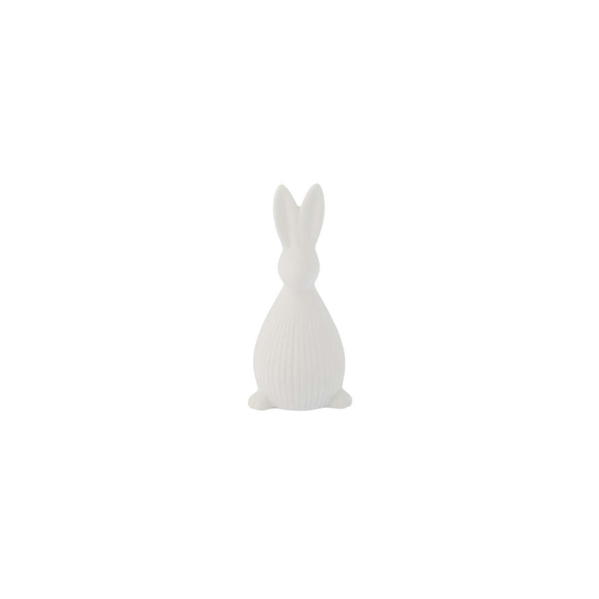 Immagine variante M - Coniglio Selma in Ceramica opaca Bianca - 2 misure | Storefactory