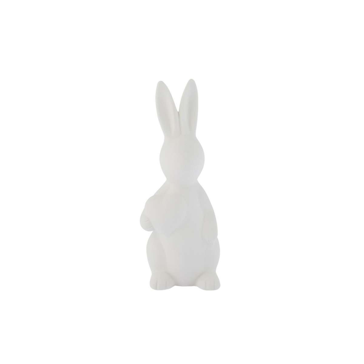Immagine variante M - Coniglio Olivia in Ceramica opaca Bianca - 3 Misure | Storefactory