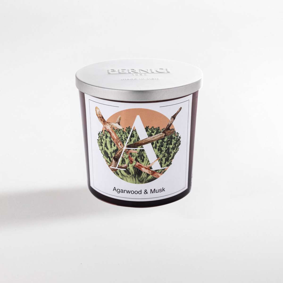 Immagine variante 900 gr - Candela A - Agarwood & Musk | Pernici 1892