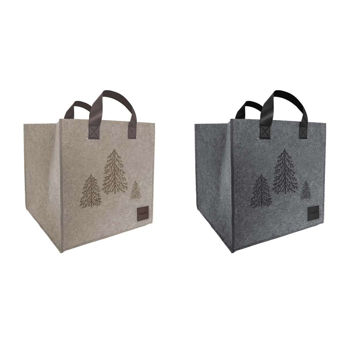 Immagine del prodotto Cesta Portariviste - Porta Legna modello Cube Abete (2 Colori) | Daunex