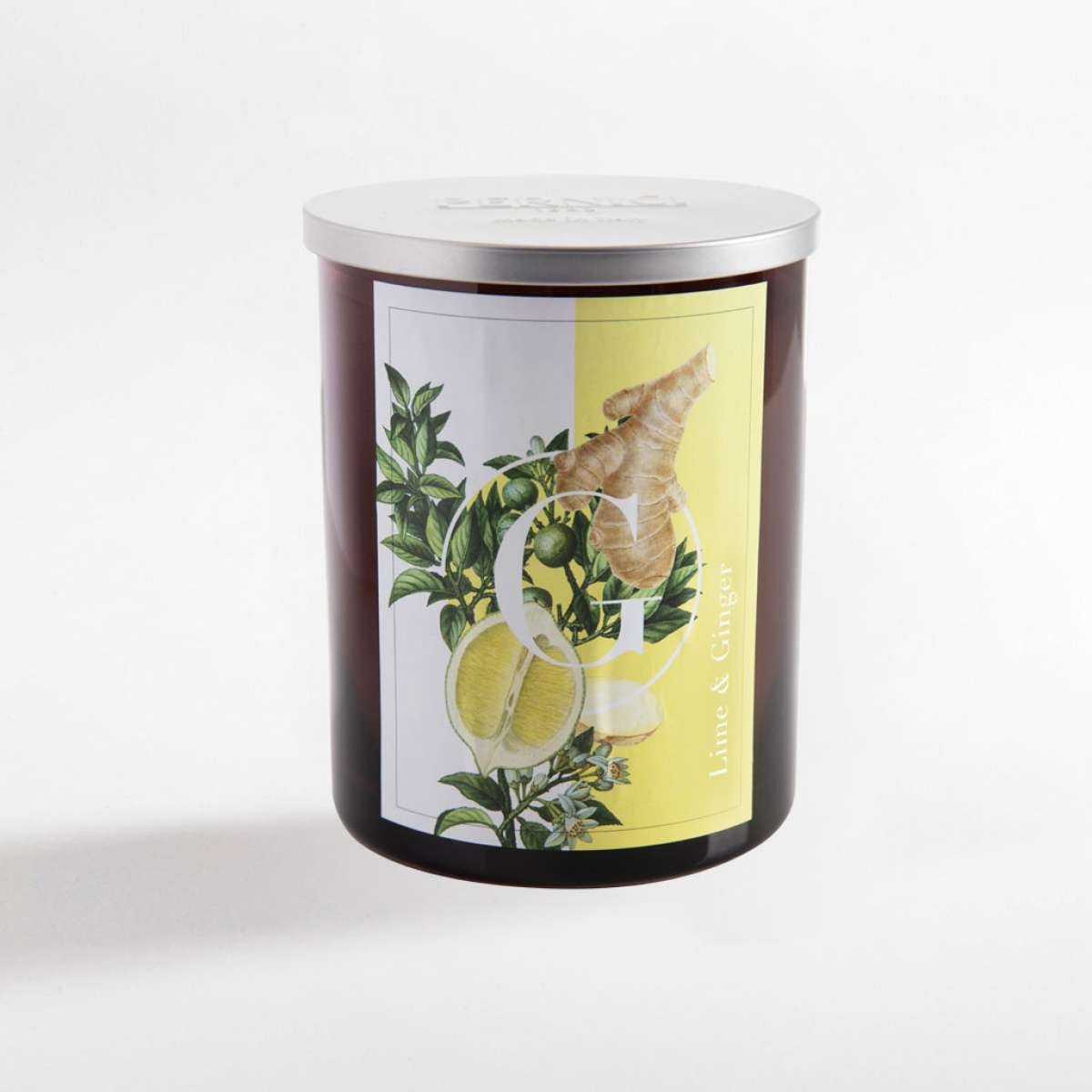 Immagine variante 900 gr - Candela G - Lime & Ginger | Pernici 1892