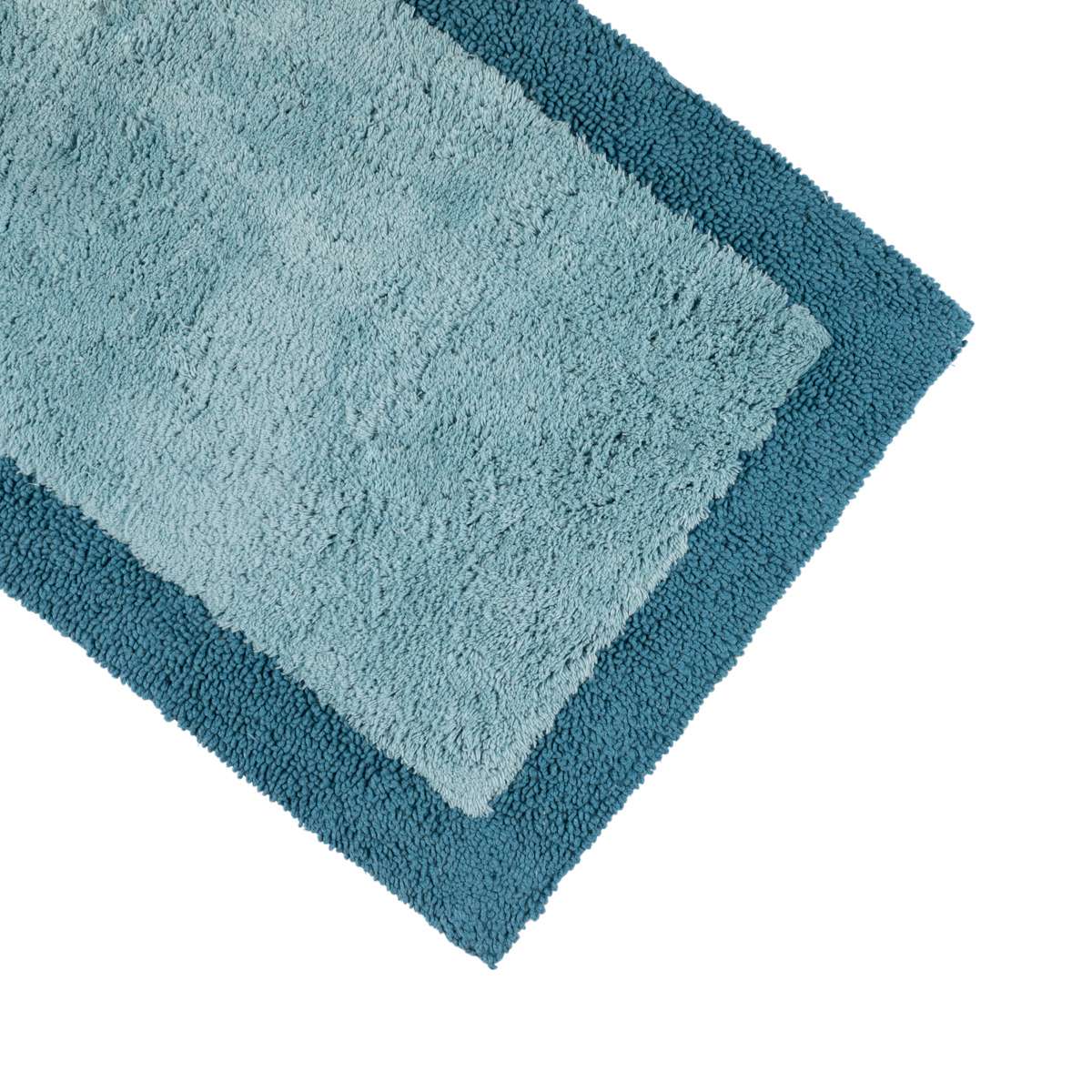 Immagine variante 50x80 cm - Tappeto Bagno Shade Giada-Ottanio in 100% Cotone con Antiscivolo - 3 Misure | Cavalieri Spa