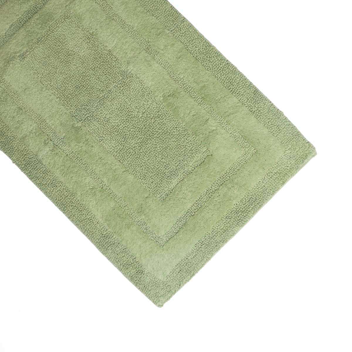 Immagine variante 50x80 cm, Salvia - Tappeto Bagno Sirio in Cotone 100% con Antiscivolo | Pietro Zanetti Home