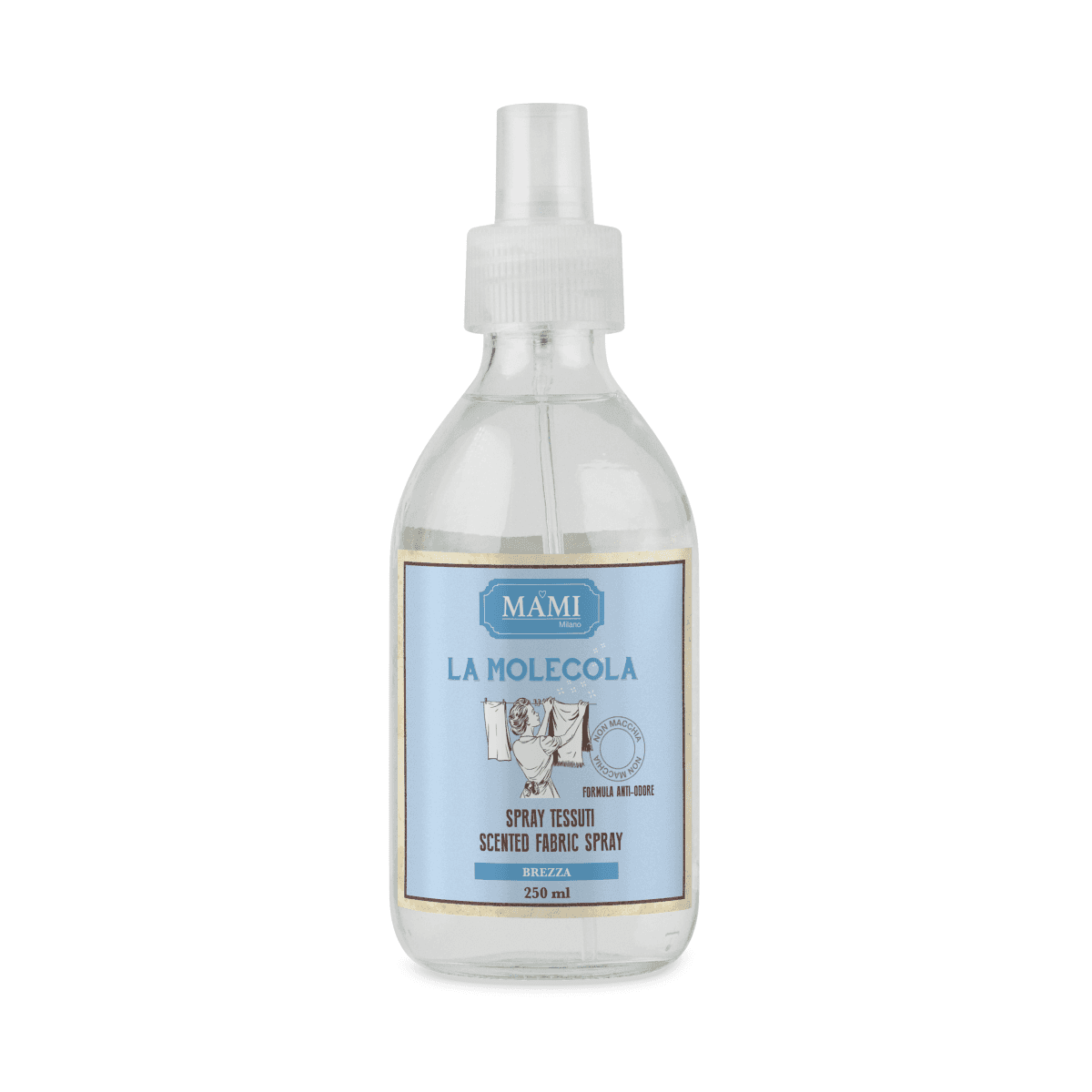 Immagine variante Brezza - Spray Tessuti La Molecola 250 ml - 8 Fragranze | Mami Milano