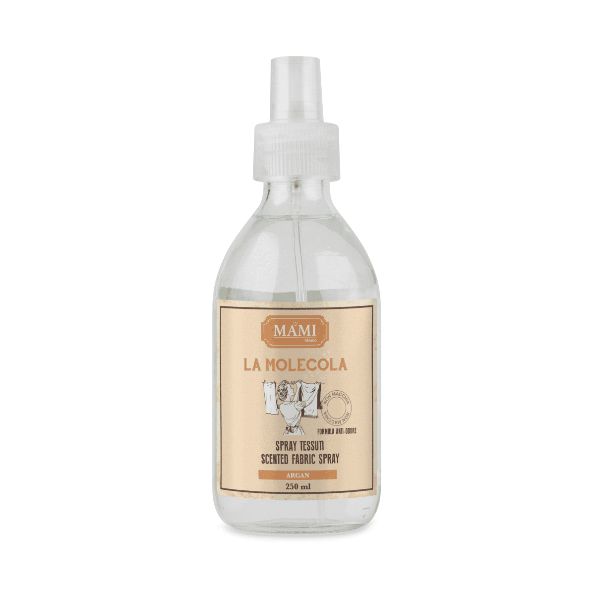 Immagine variante Argan - Spray Tessuti La Molecola 250 ml - 8 Fragranze | Mami Milano