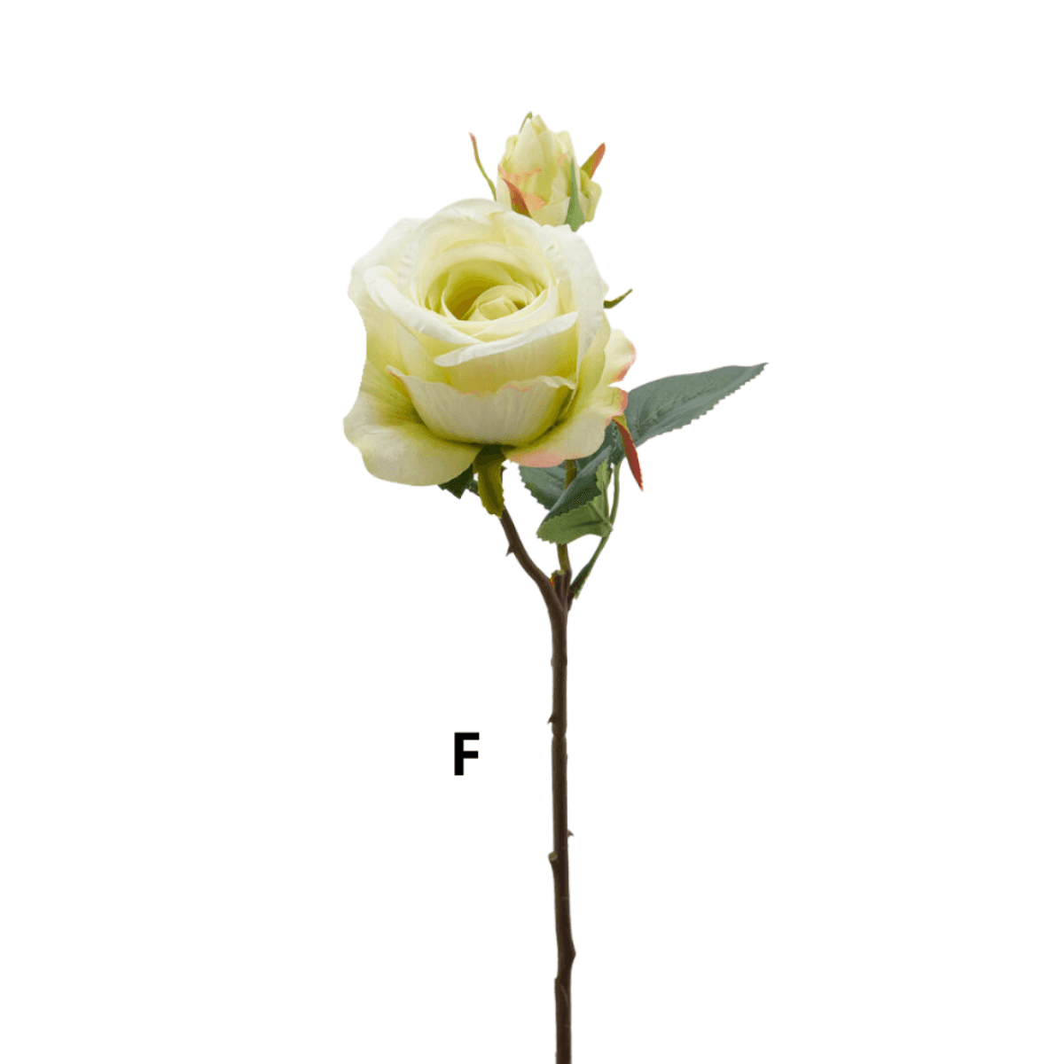 Immagine variante F - Rosa con Bocciolo Artificiale h 50 cm - 6 Colori | EDG Enzo De Gasperi