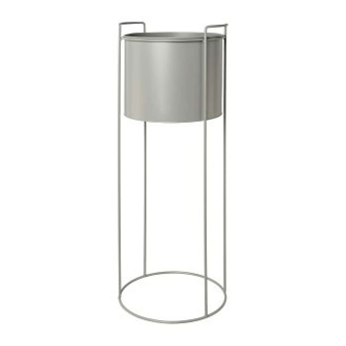 Immagine variante L - Vaso in Metallo TRELLEBORG Grigio - 3 Misure | Gasper since 1965