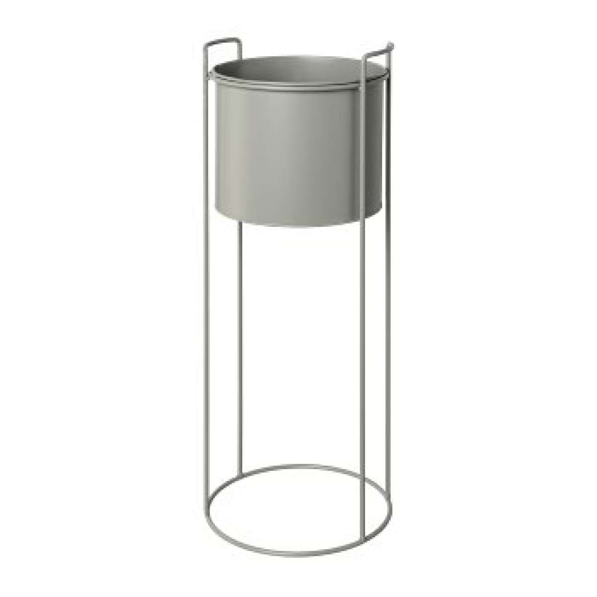 Immagine variante M - Vaso in Metallo TRELLEBORG Grigio - 3 Misure | Gasper since 1965