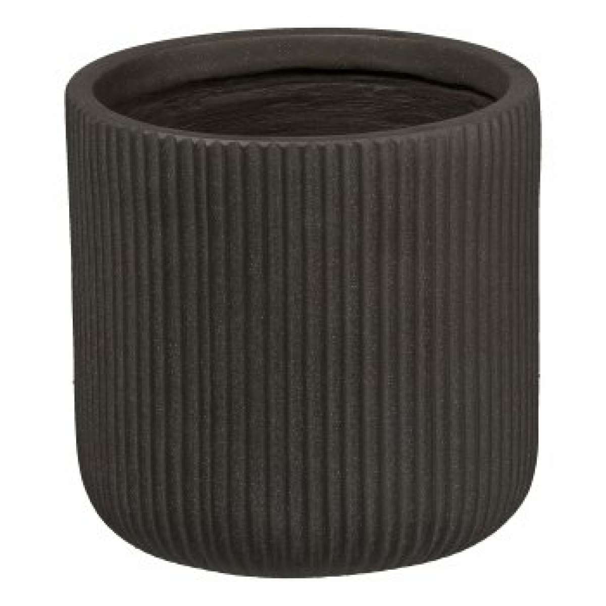 Immagine variante S - Vaso Nero Vertical - 3 Misure | Gasper since 1965