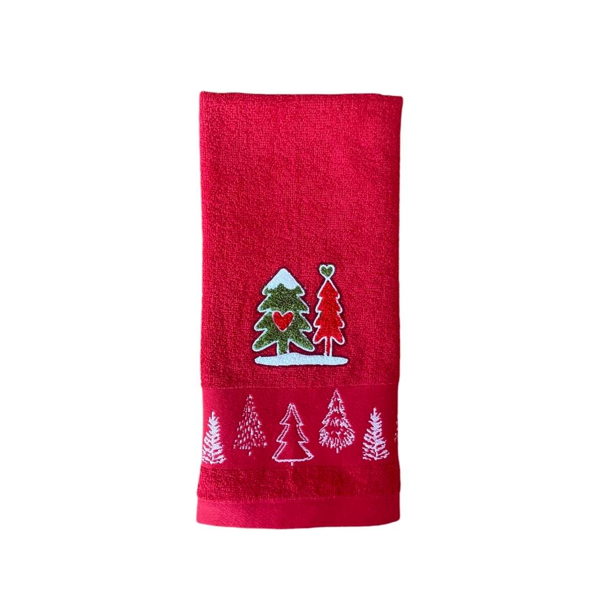 Immagine variante Cuore - Strofinaccio Alberello Rosso 100% Cotone - 2 Varianti | Pietro Zanetti Home