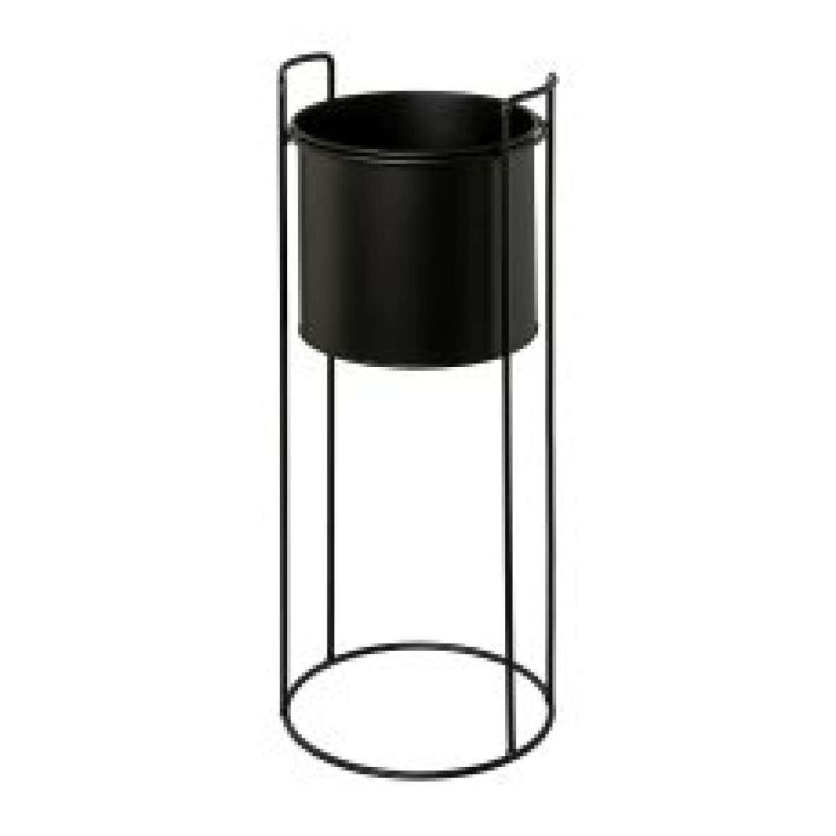 Immagine variante S - Vaso in Metallo TRELLEBORG Nero - 3 Misure | Gasper since 1965