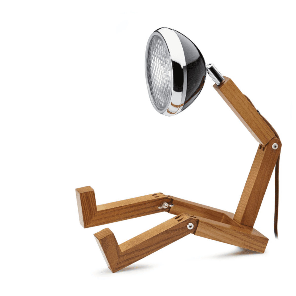 Immagine variante Nero Lucido - Lampada Grande in Legno Mr. Wattson Piffany Copenhagen | Piffany Copenaghen