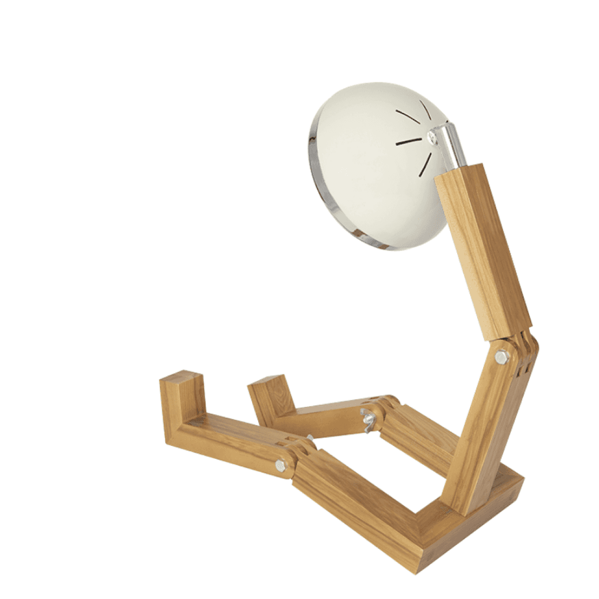 Immagine variante Bianco - Lampada Grande in Legno Mr. Wattson Piffany Copenhagen | Piffany Copenaghen