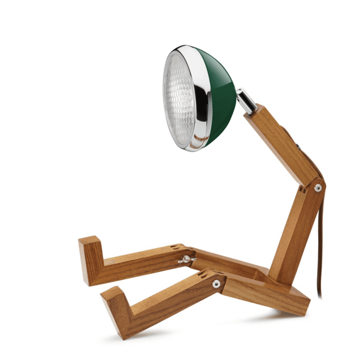 Immagine variante Verde Bottiglia - Lampada Grande in Legno Mr. Wattson Piffany Copenhagen | Piffany Copenaghen