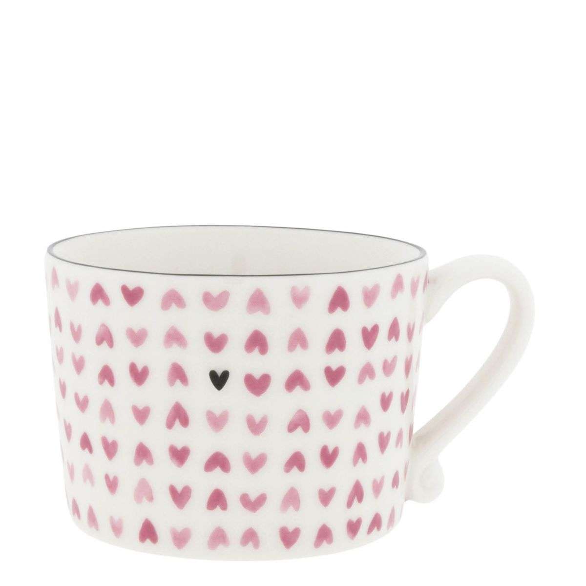 Immagine principale di Mug in Ceramica Cuoricini Rosa | Bastion Collections
