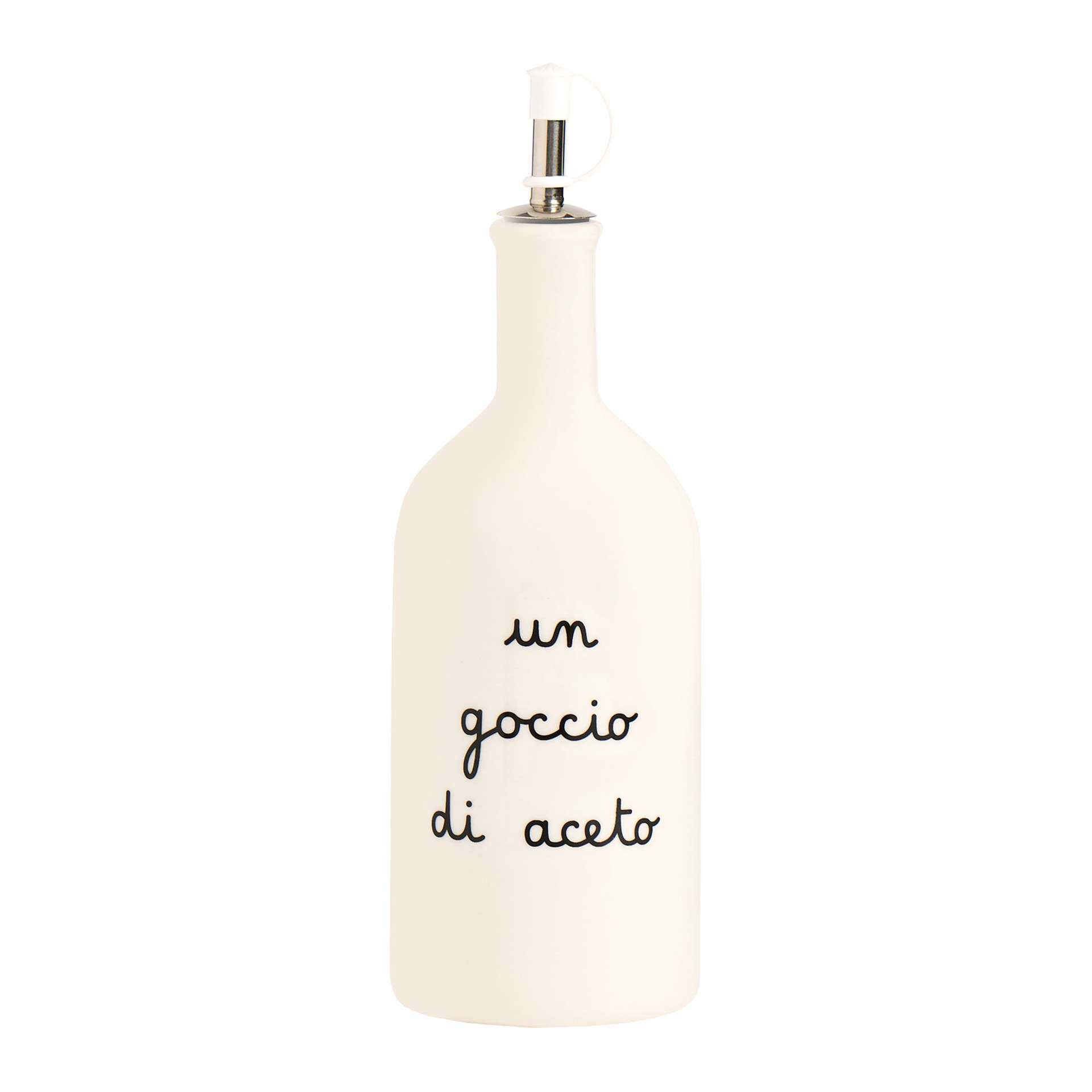 Immagine principale di Bottiglia Un Goccio di Aceto in Ceramica 600 ml | Simple Day