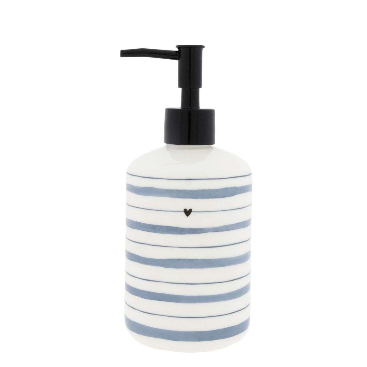 Immagine principale di Dispenser Sapone in Ceramica Stripes Blue | Bastion Collections