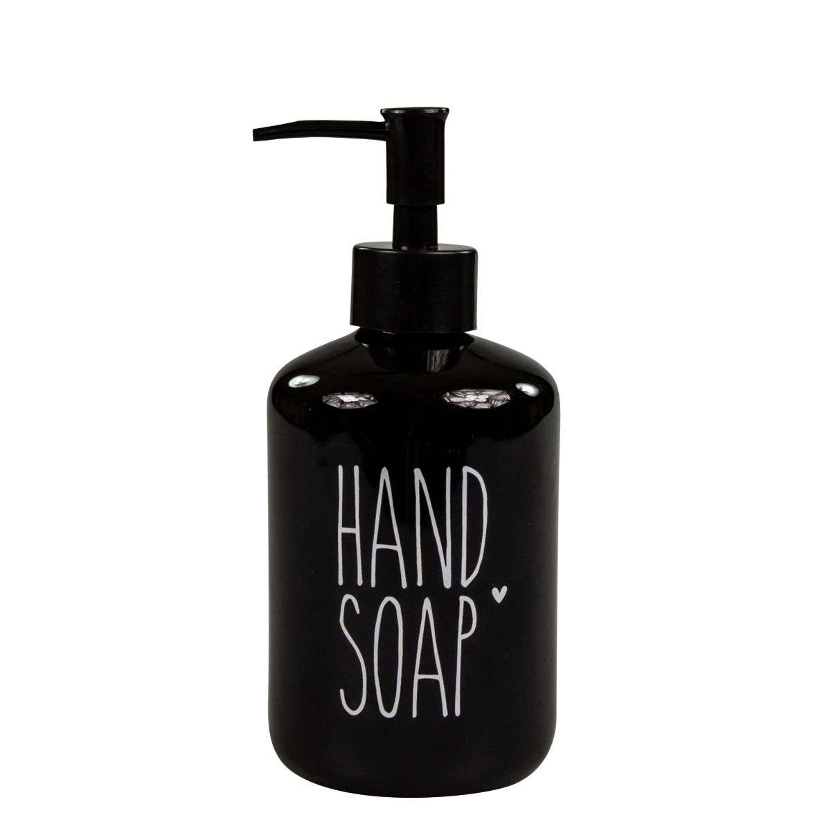 Immagine principale di Dispenser Sapone Nero in Ceramica | Bastion Collections