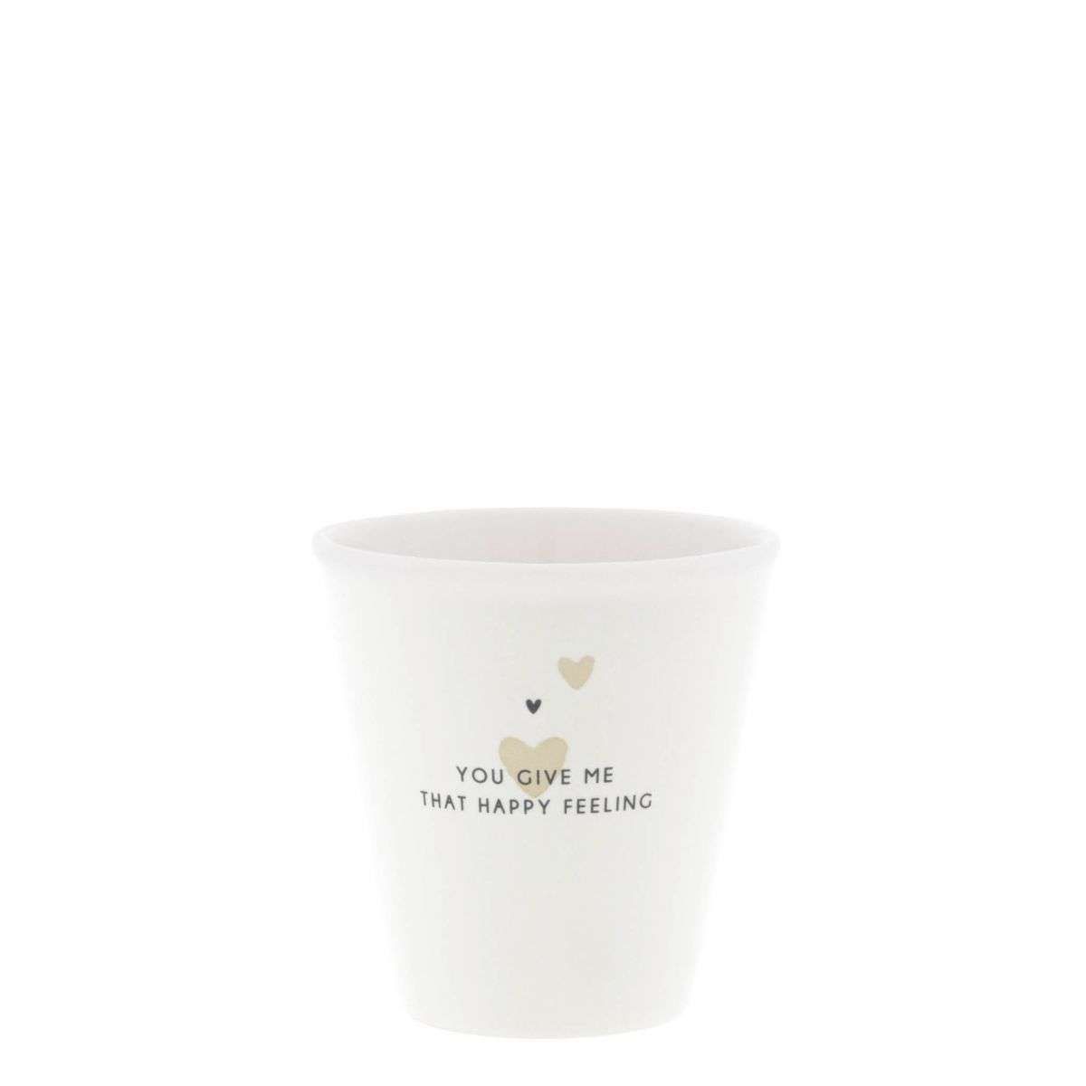 Immagine principale di Bicchierino Espresso in Ceramica You Give Me That Happy Feeling | Bastion Collections