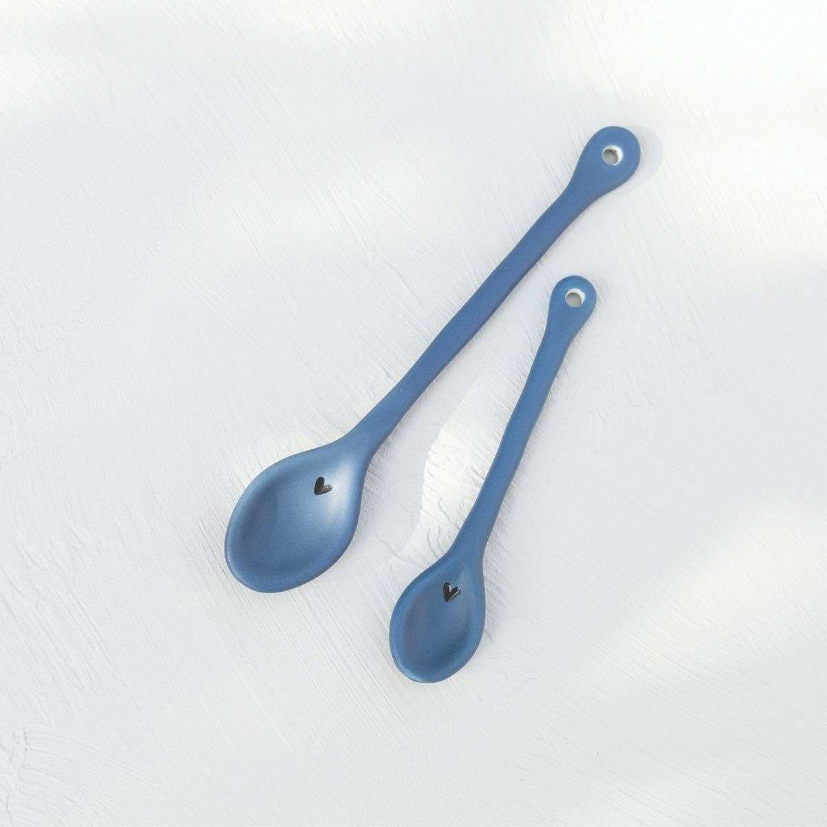 Immagine del prodotto Cucchiaino Espresso Blu in Ceramica Opaca 10 cm | Bastion Collections