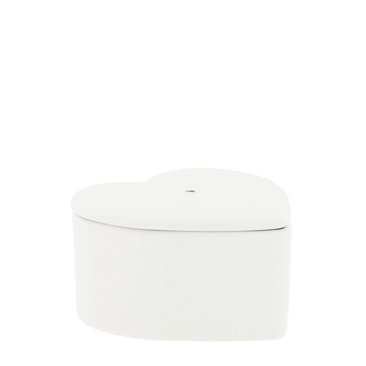Immagine principale di Cuore Porta Oggetti Ceramica Bianco | Bastion Collections