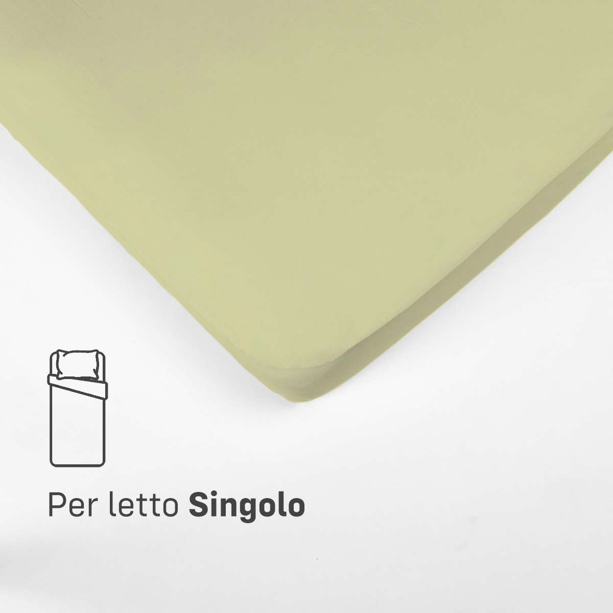 Immagine del prodotto Lenzuola SOPRA SINGOLO in Cotone Jersey Elasticizzato | Pietro Zanetti Home