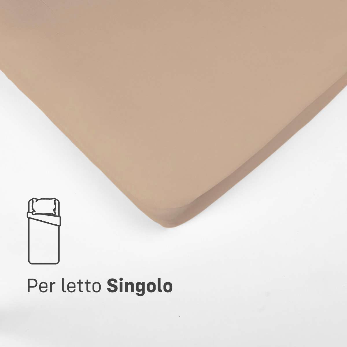 Immagine del prodotto Lenzuola SOPRA SINGOLO in Cotone Jersey Elasticizzato | Pietro Zanetti Home