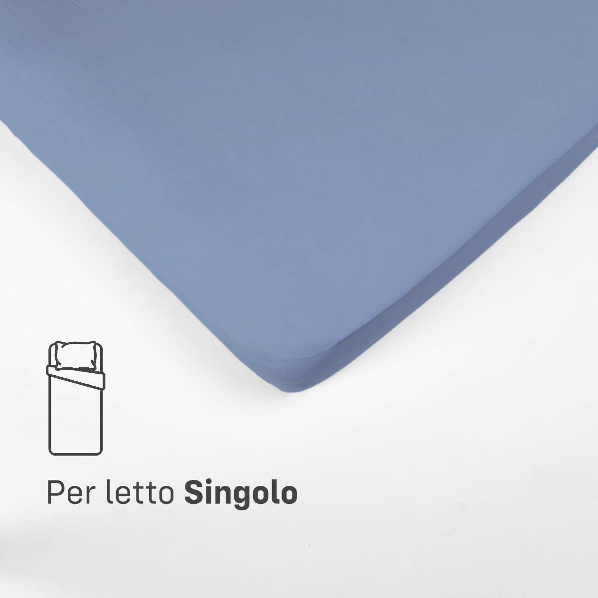 Immagine del prodotto Lenzuola SOPRA SINGOLO in Cotone Jersey Elasticizzato | Pietro Zanetti Home