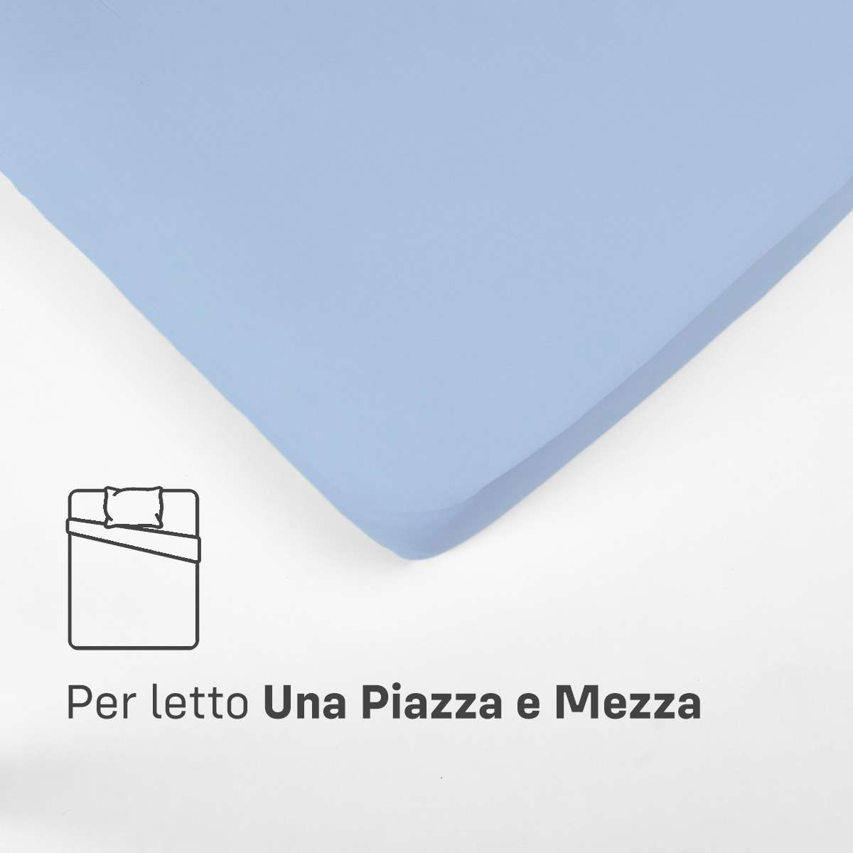 Immagine del prodotto Lenzuola SOPRA UNA PIAZZA E MEZZA in Cotone Jersey Elasticizzato | Pietro Zanetti Home