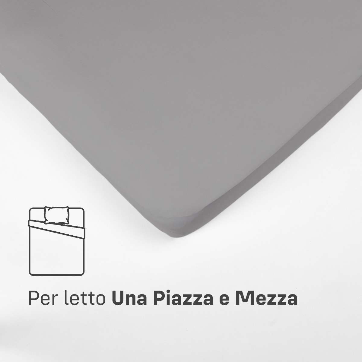 Immagine del prodotto Lenzuola SOPRA UNA PIAZZA E MEZZA in Cotone Jersey Elasticizzato | Pietro Zanetti Home