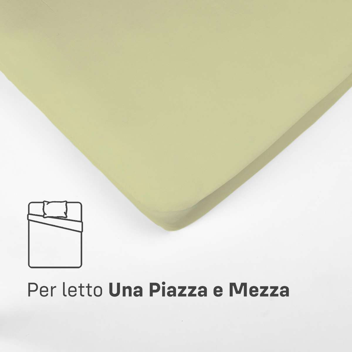 Immagine del prodotto Lenzuola SOPRA UNA PIAZZA E MEZZA in Cotone Jersey Elasticizzato | Pietro Zanetti Home