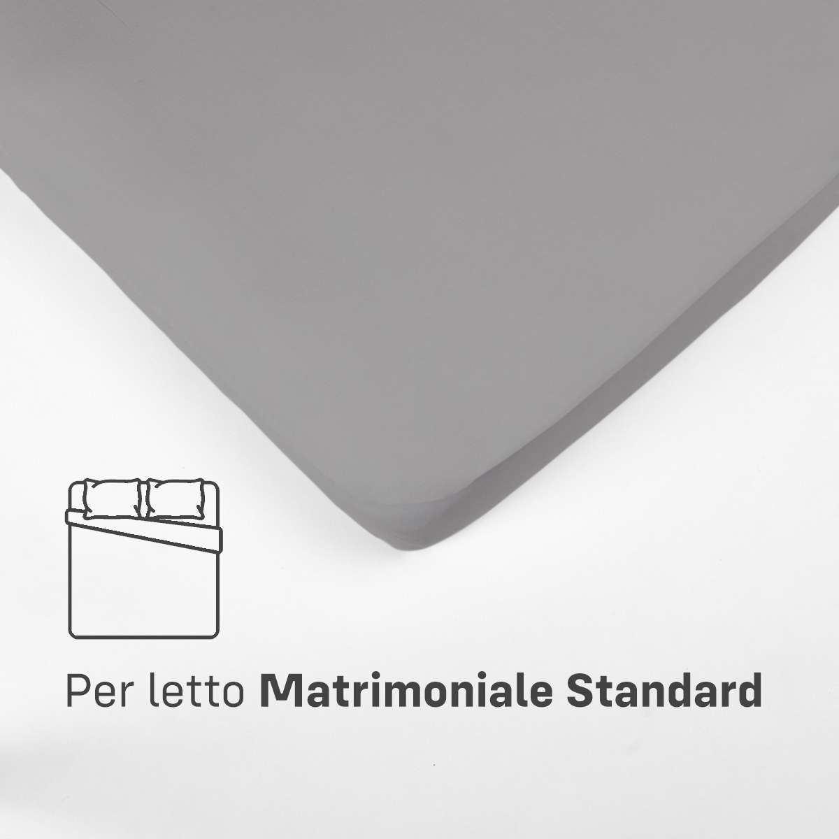 Immagine del prodotto Lenzuola SOPRA MATRIMONIALE STANDARD in Cotone Jersey Elasticizzato | Pietro Zanetti Home
