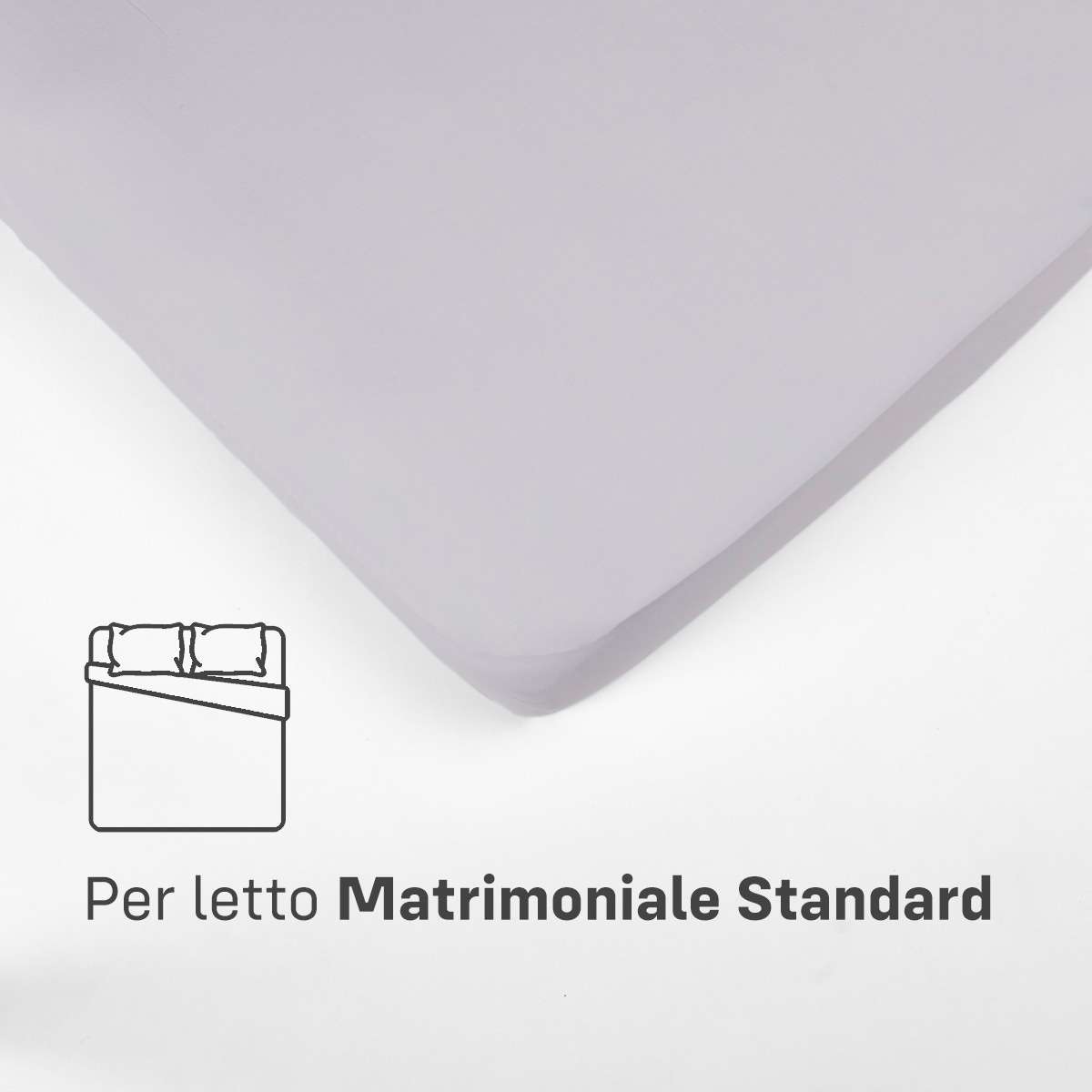 Immagine del prodotto Lenzuola SOPRA MATRIMONIALE STANDARD in Cotone Jersey Elasticizzato | Pietro Zanetti Home