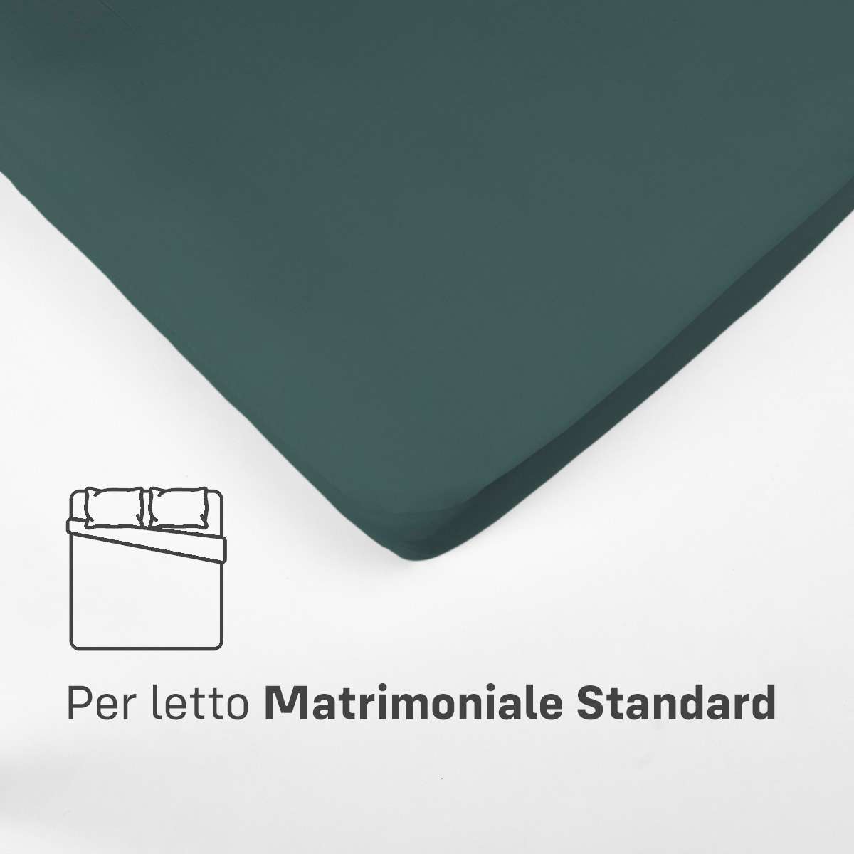 Immagine del prodotto Lenzuola SOPRA MATRIMONIALE STANDARD in Cotone Jersey Elasticizzato | Pietro Zanetti Home