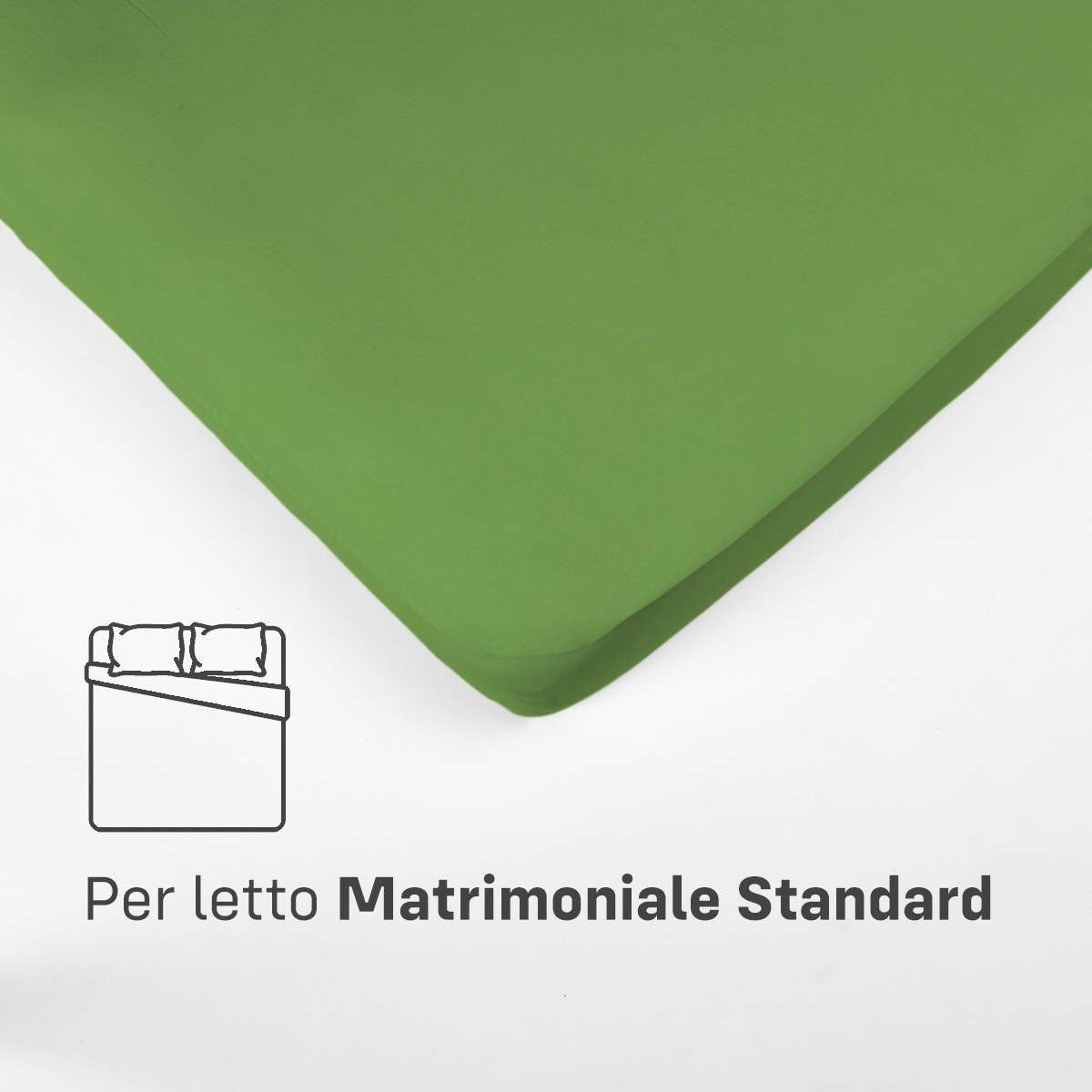 Immagine del prodotto Lenzuola SOPRA MATRIMONIALE STANDARD in Cotone Jersey Elasticizzato | Pietro Zanetti Home