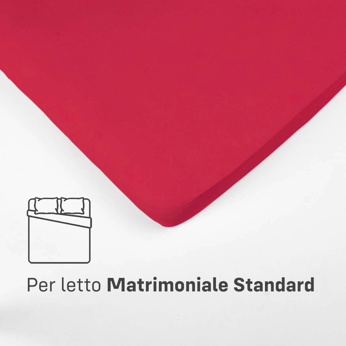 Immagine del prodotto Lenzuola SOPRA MATRIMONIALE STANDARD in Cotone Jersey Elasticizzato | Pietro Zanetti Home