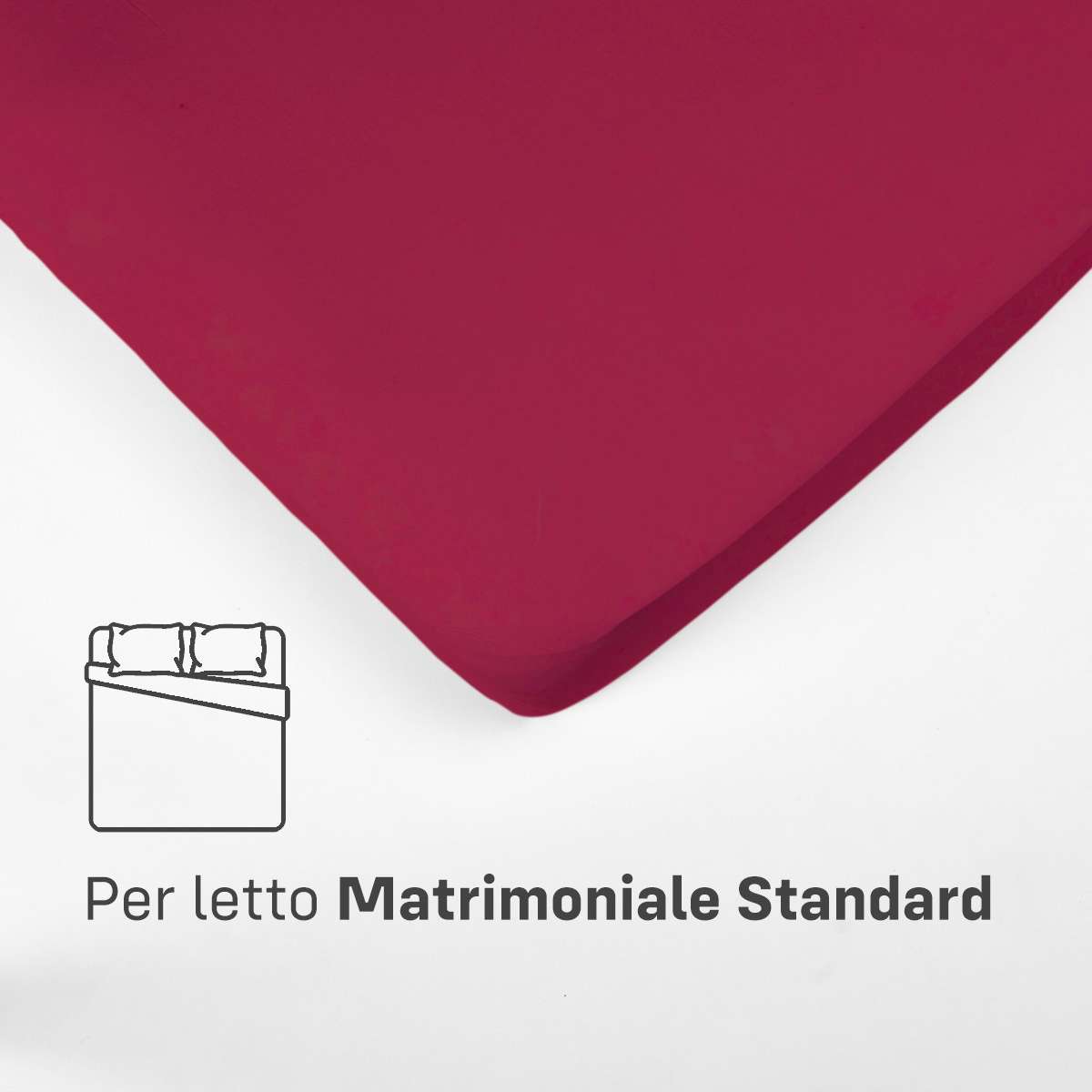 Immagine del prodotto Lenzuola SOPRA MATRIMONIALE STANDARD in Cotone Jersey Elasticizzato | Pietro Zanetti Home