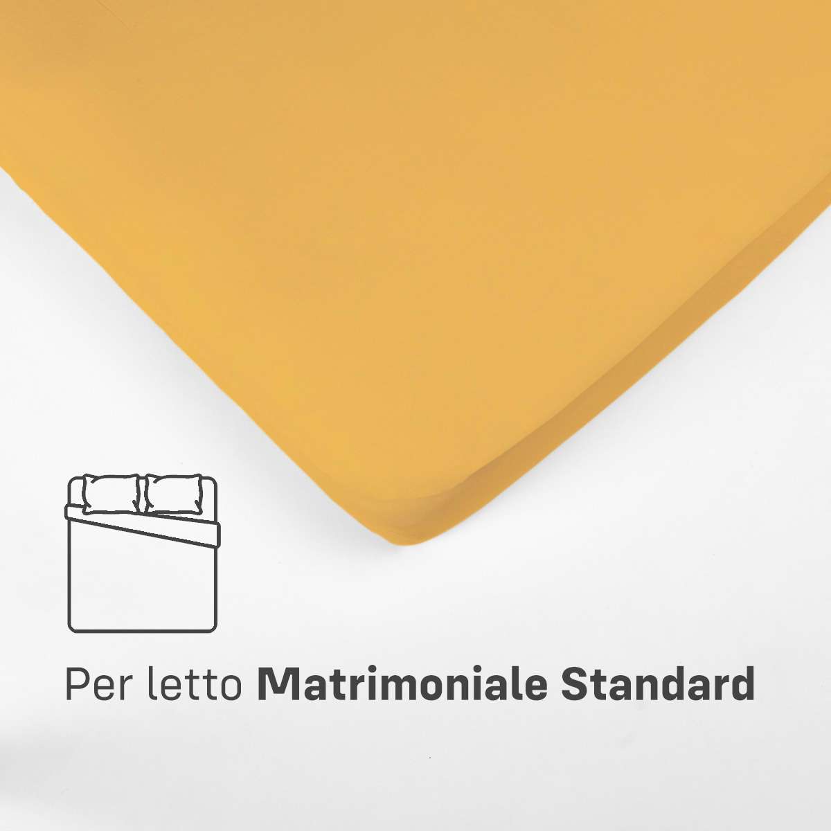 Immagine del prodotto Lenzuola SOPRA MATRIMONIALE STANDARD in Cotone Jersey Elasticizzato | Pietro Zanetti Home