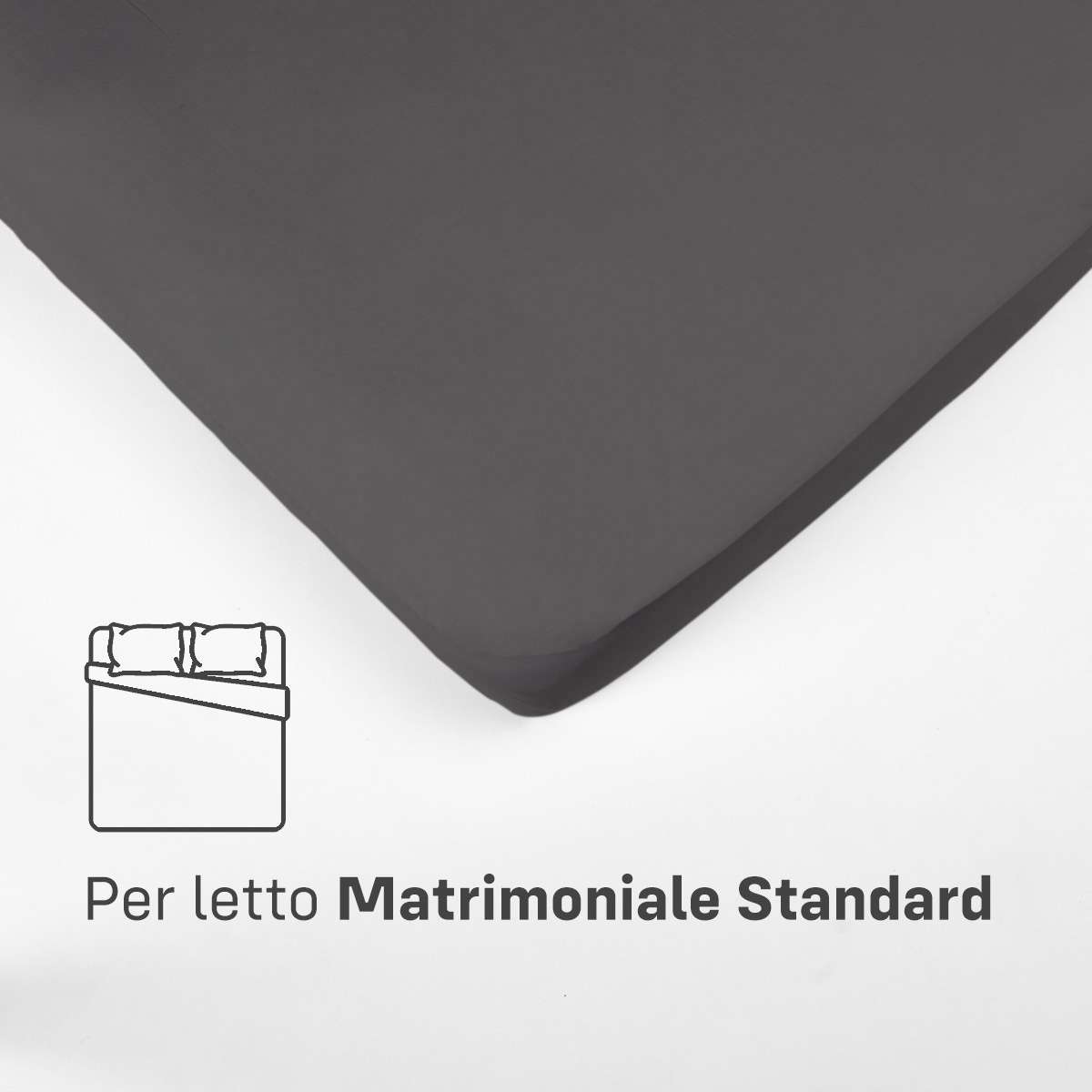 Immagine del prodotto Lenzuola SOPRA MATRIMONIALE STANDARD in Cotone Jersey Elasticizzato | Pietro Zanetti Home