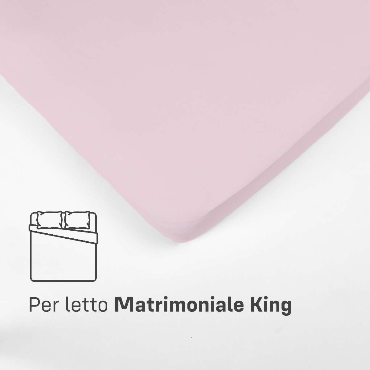 Immagine del prodotto Lenzuola SOPRA MATRIMONIALE KING in Cotone Jersey Elasticizzato | Pietro Zanetti Home
