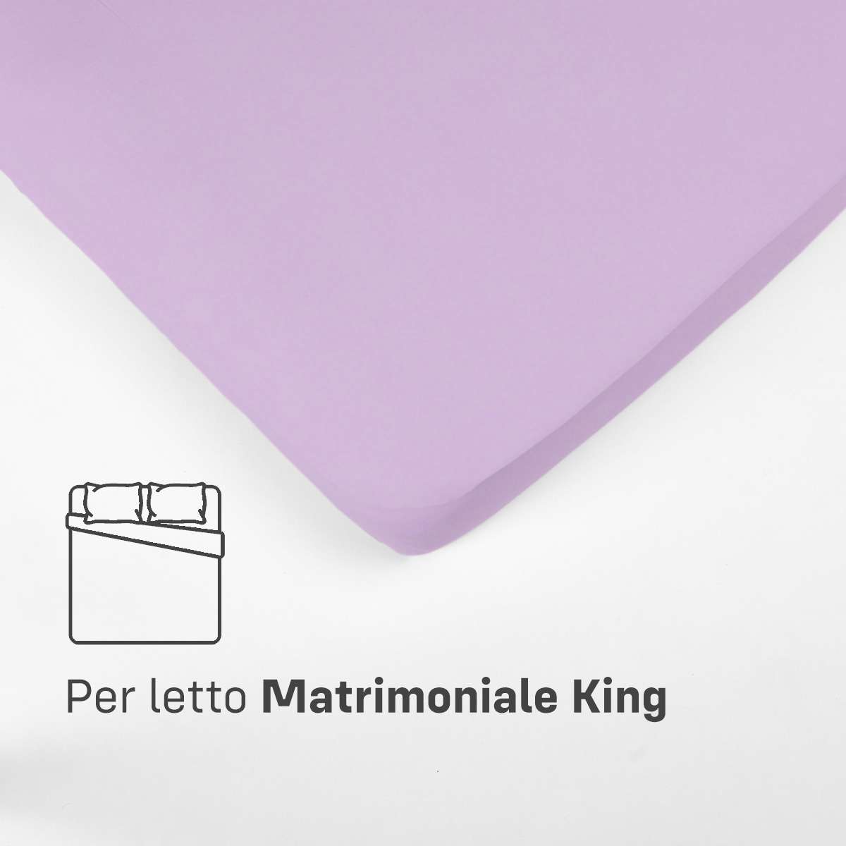 Immagine del prodotto Lenzuola SOPRA MATRIMONIALE KING in Cotone Jersey Elasticizzato | Pietro Zanetti Home
