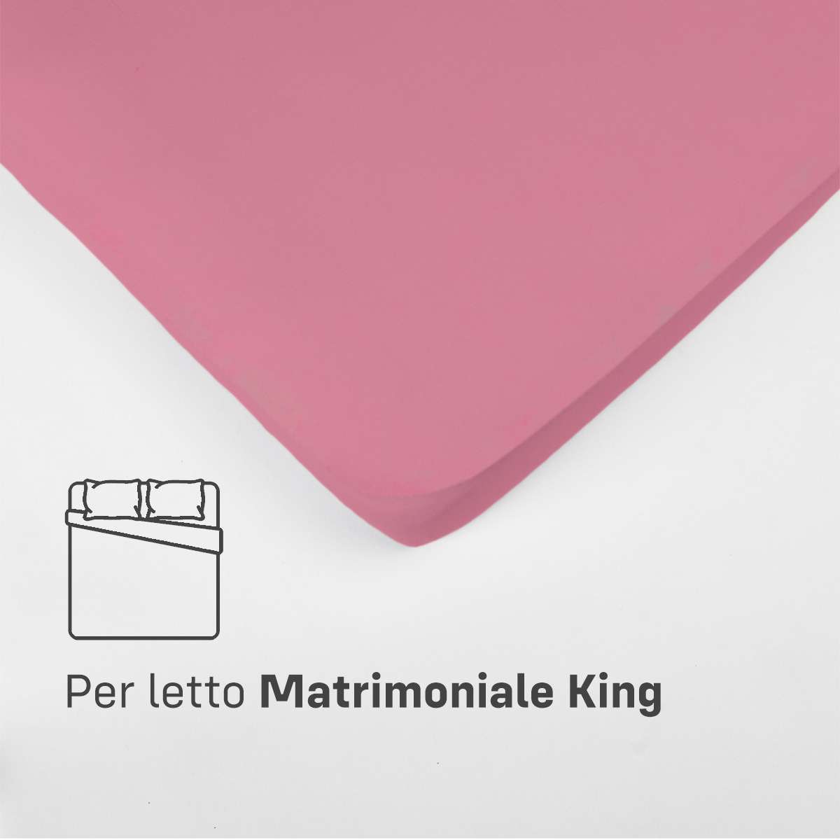 Immagine del prodotto Lenzuola SOPRA MATRIMONIALE KING in Cotone Jersey Elasticizzato | Pietro Zanetti Home