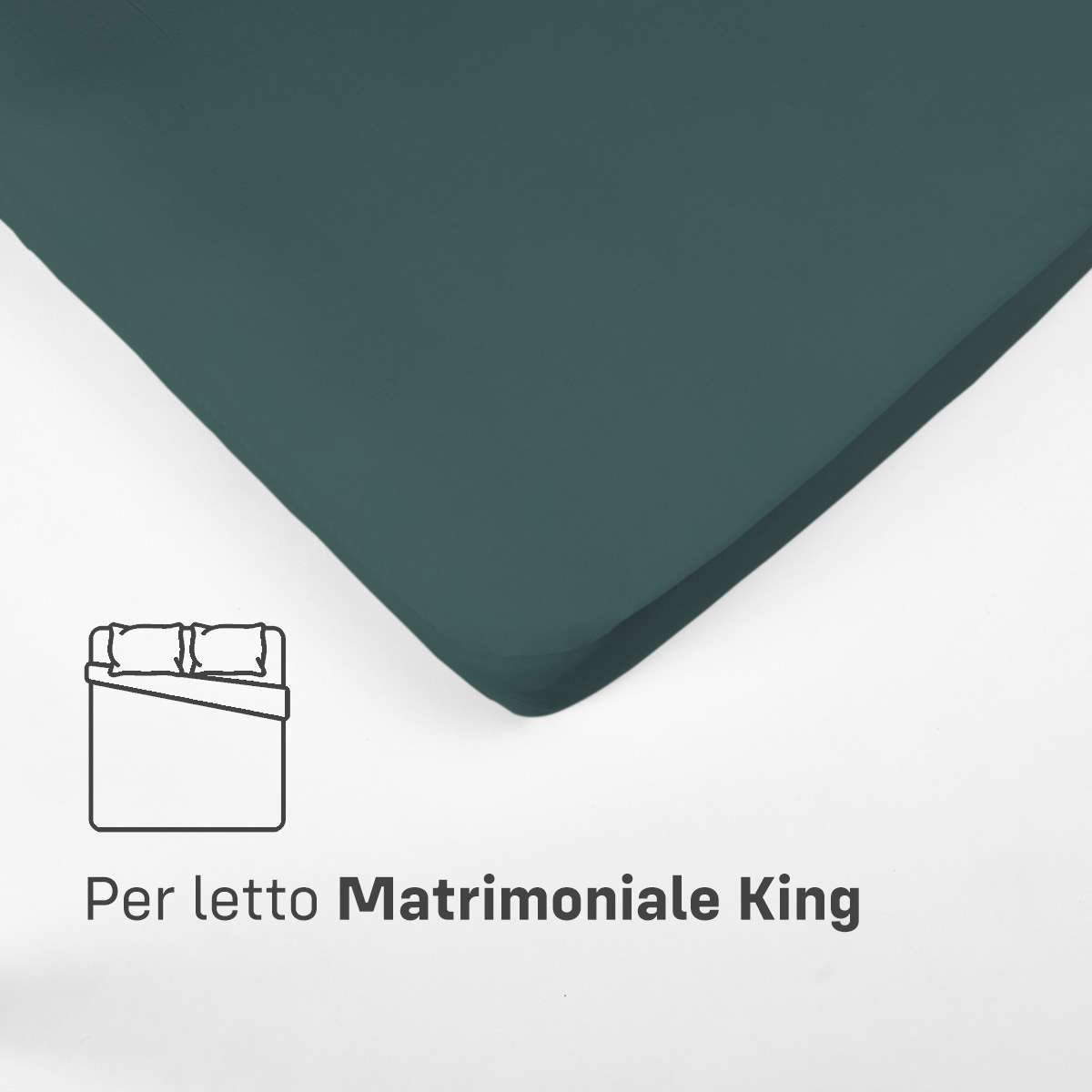 Immagine del prodotto Lenzuola SOPRA MATRIMONIALE KING in Cotone Jersey Elasticizzato | Pietro Zanetti Home