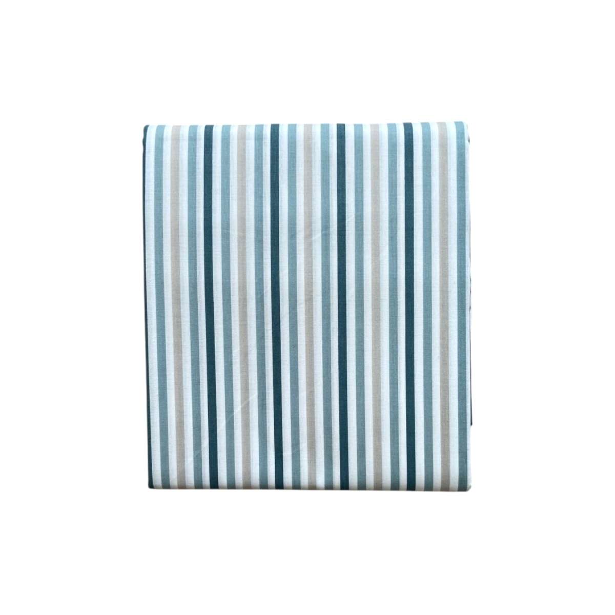 Immagine del prodotto Lenzuola Sopra Singolo Lara RIGHE 100% Cotone - 3 Colori | Cavalieri Spa