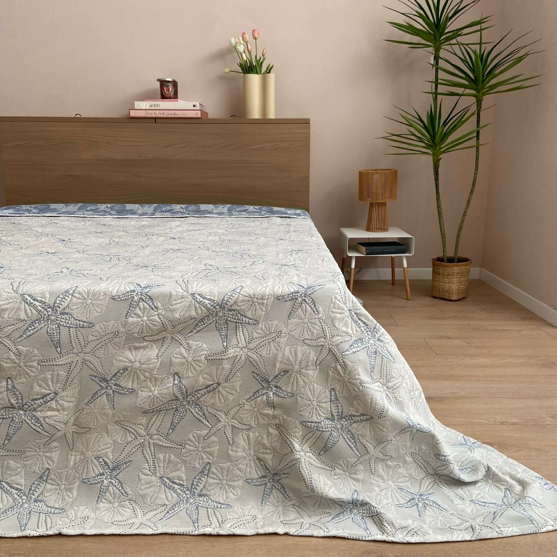 Immagine principale di Copriletto Matrimoniale Matelassè OCEANO 260x270 cm | Pietro Zanetti Home