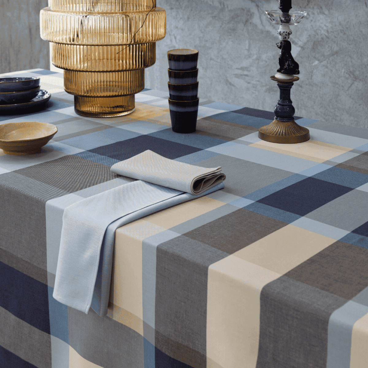 Immagine del prodotto Runner + 2 Tovaglioli  in Cotone Bossi 1419 50x150 cm | Bossi