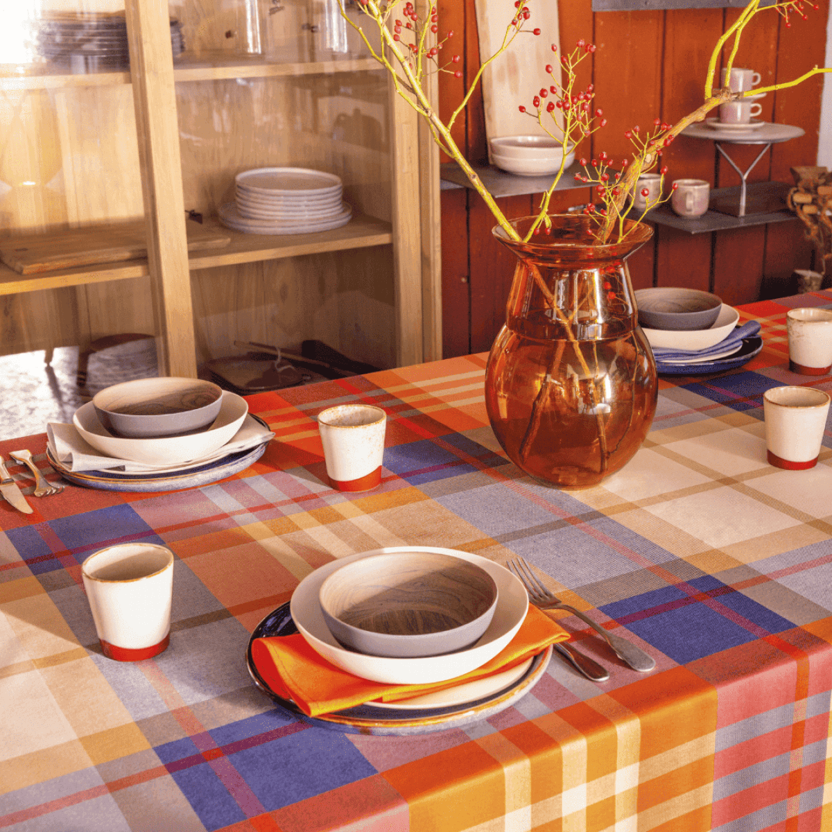 Immagine del prodotto Runner + 2 Tovaglioli  in Cotone Bossi 1411 50x150 cm | Bossi