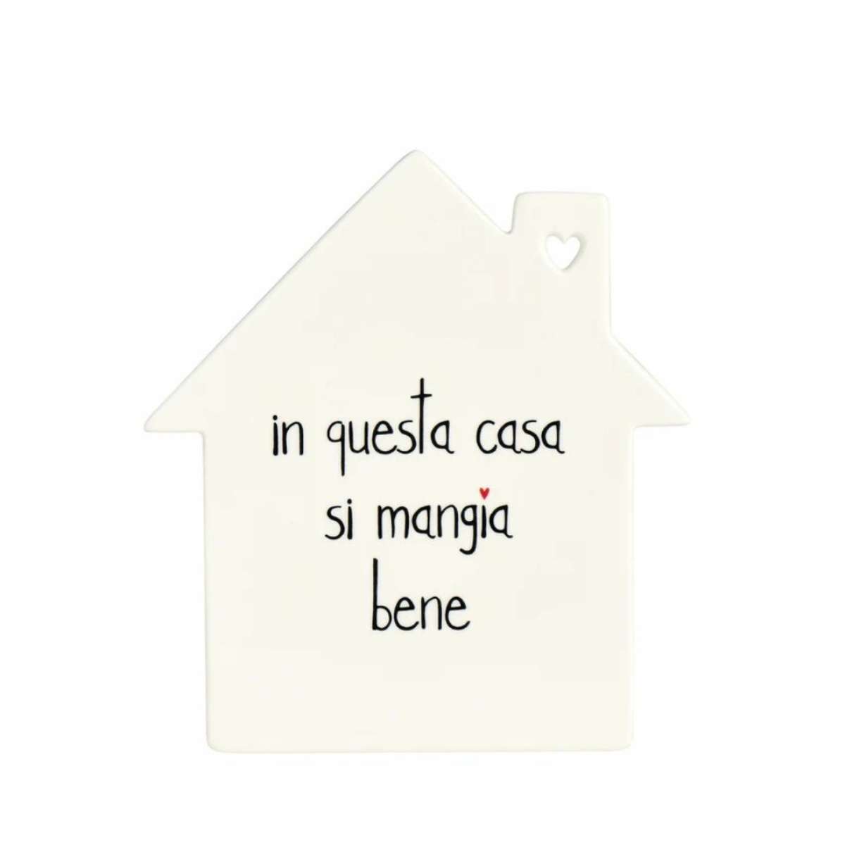 Immagine del prodotto Sottopentola Casa In Questa Casa Si Mangia Bene 22x20 cm | Simple Day
