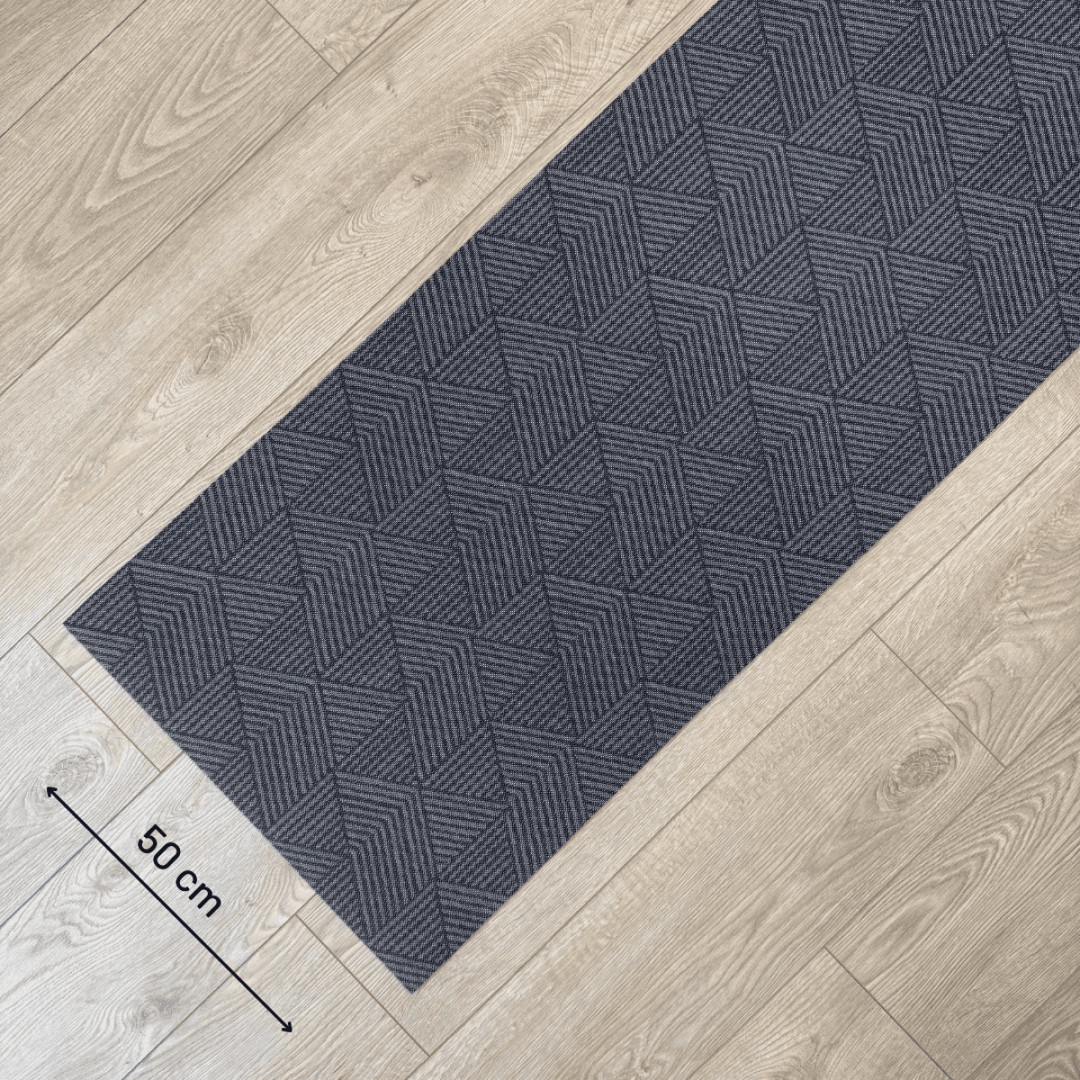 Immagine del prodotto Tappeto Cucina a metro PIRAMIDE BROWN in Pvc H 50 cm - scegli tu la misura | Pietro Zanetti Home