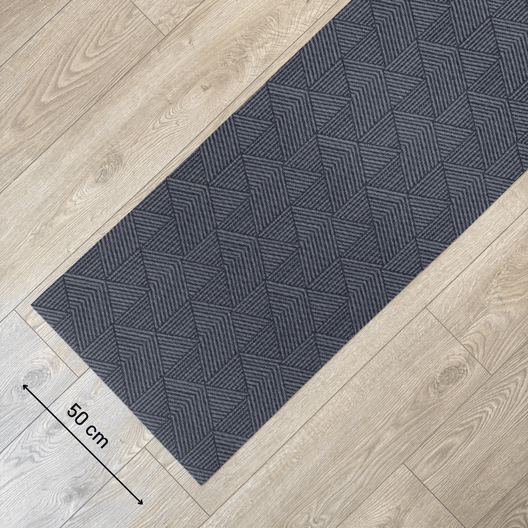 Immagine principale di Tappeto Cucina a metro PIRAMIDE BROWN in Pvc H 50 cm - scegli tu la misura | Pietro Zanetti Home